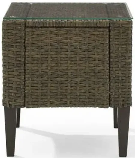 Crosley Furniture® Rockport Wicker Outdoor Side Table