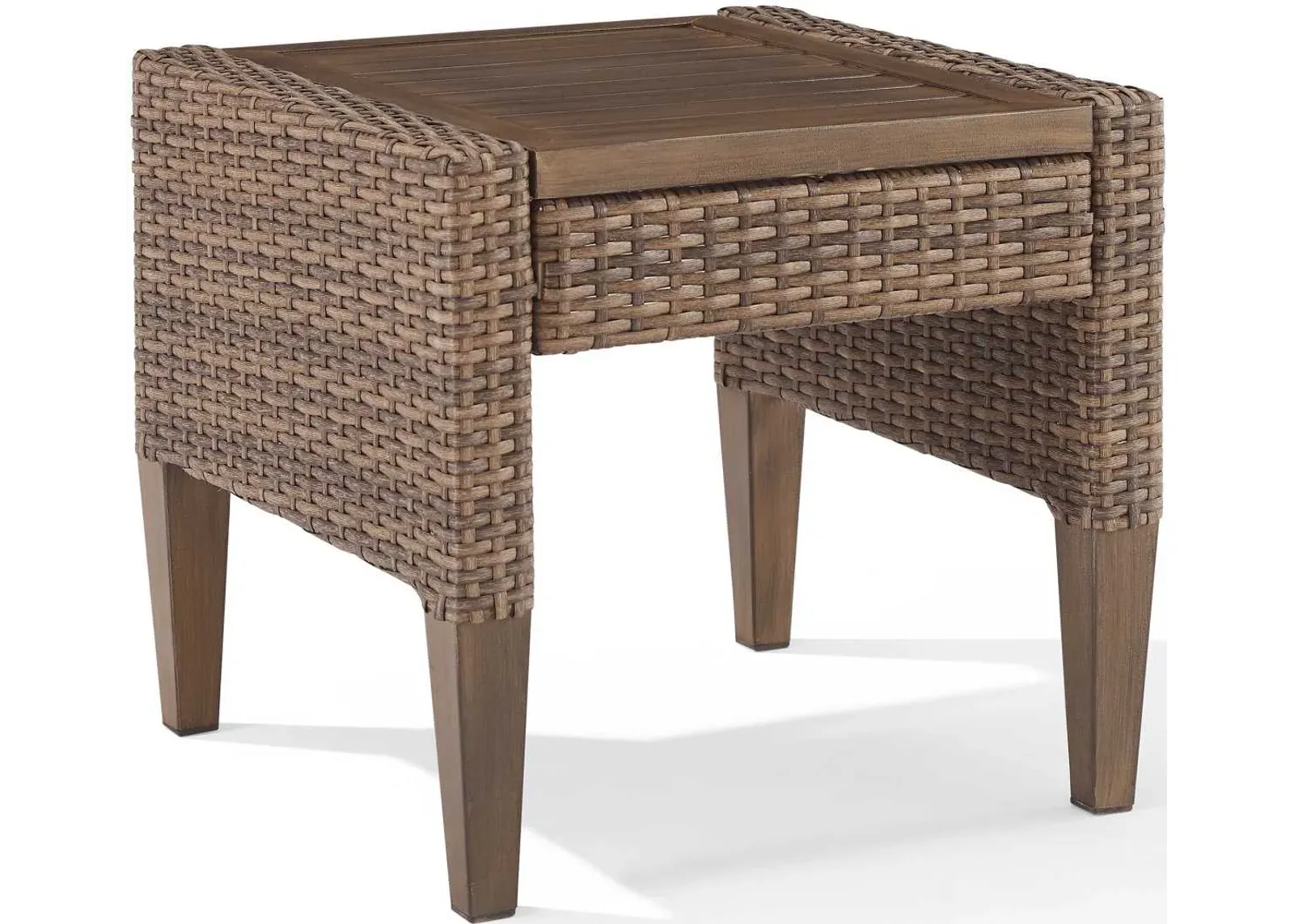 Crosley Furniture® Capella Brown Outdoor Side Table