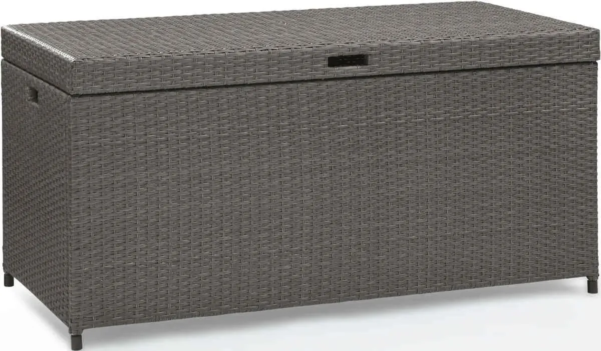 Crosley Furniture® Palm Harbor Weathered Gray Outdoor Wicker Storage Bin