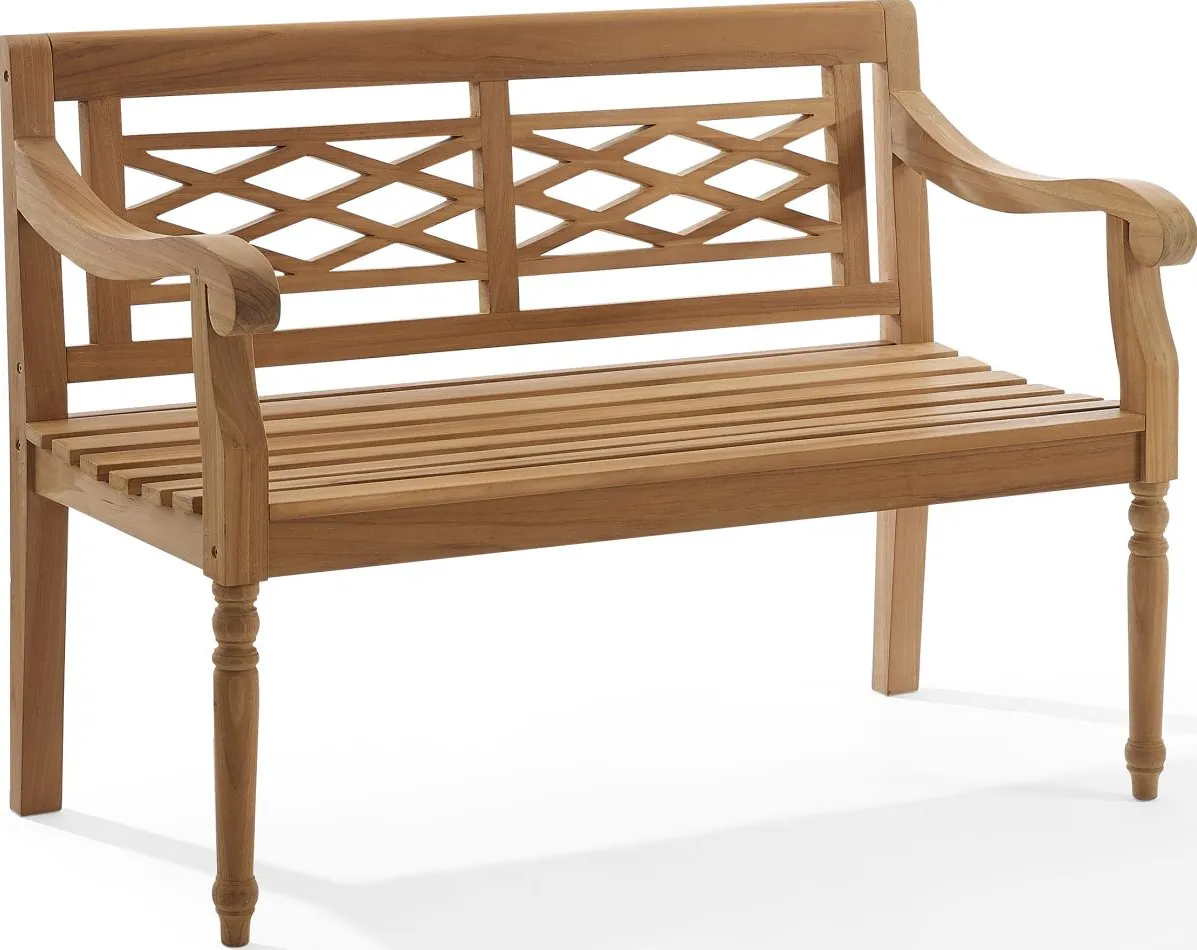 Crosley Furniture® Olivier Teak Indoor/Outdoor Bench