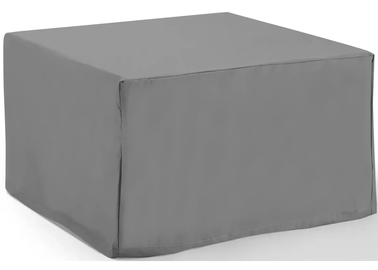 Crosley Furniture® Gray Outdoor Square Table and Ottoman Furniture Cover