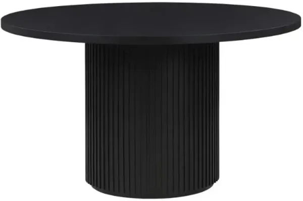 Steve Silver Co. Colvin Black Round Dining Table