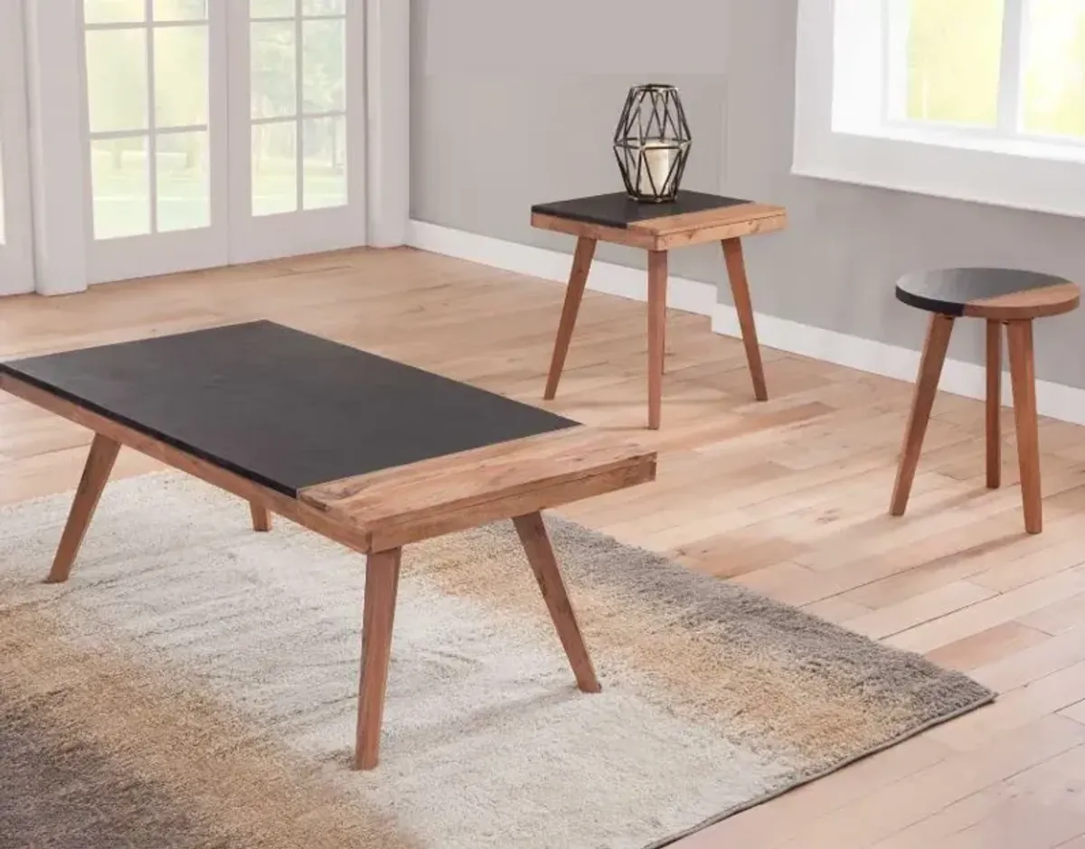 Steve Silver Co. Caspian Natural Matte End Table