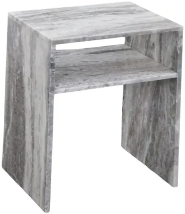 Steve Silver Co. Casey Fantasy Brown End Table 