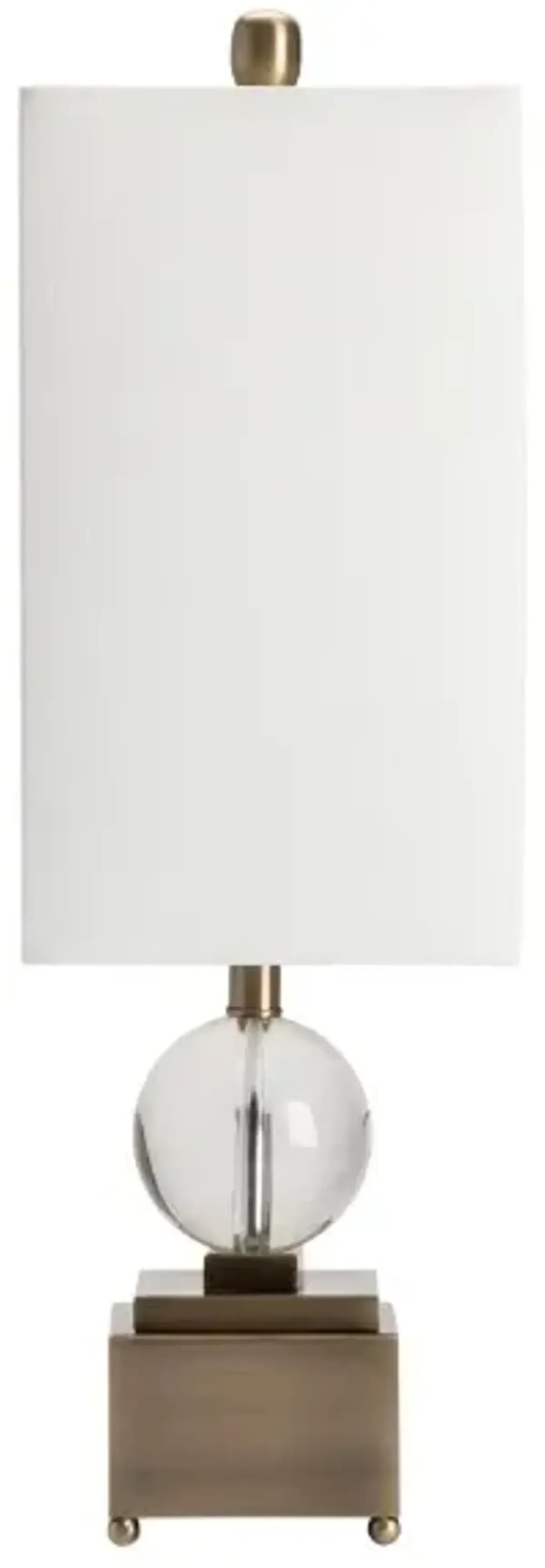 Crestview Collection Caprice Antique Brass Table Lamp