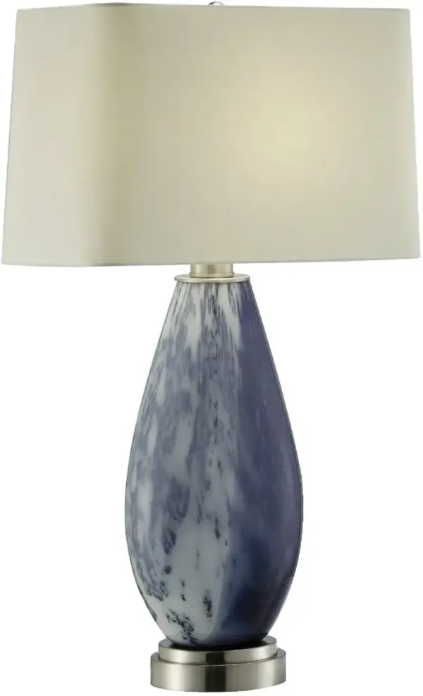 Crestview Collection Emma Blue Table Lamp