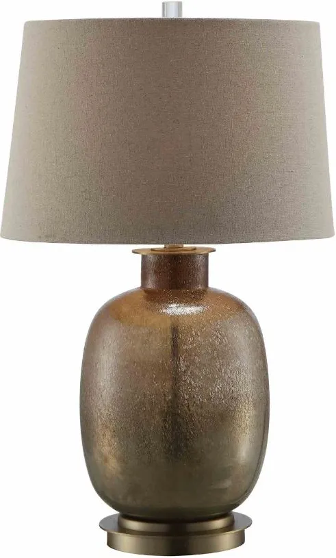 Crestview Collection Charlotte Mastic Bronze Table Lamp