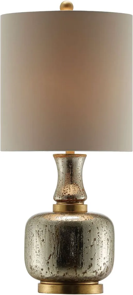 Crestview Collection Harper Mercury Gold Table Lamp