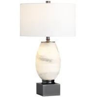 Crestview Collection Wilder Black/White Table Lamp