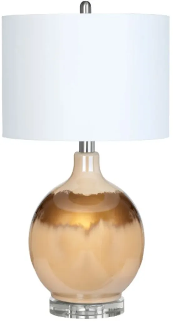 Crestview Collection Dana Brown Table Lamp