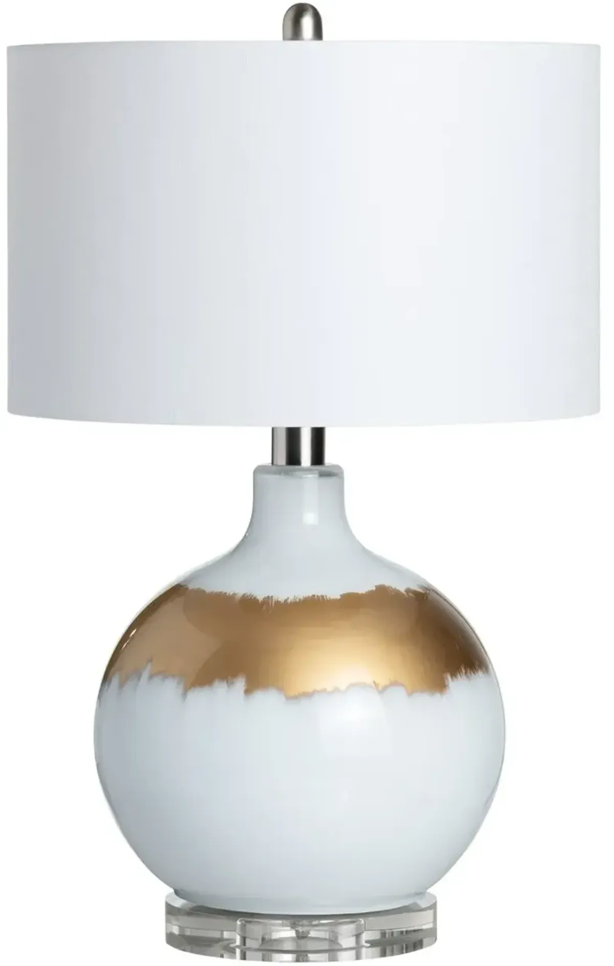 Crestview Collection Dana White Table Lamp