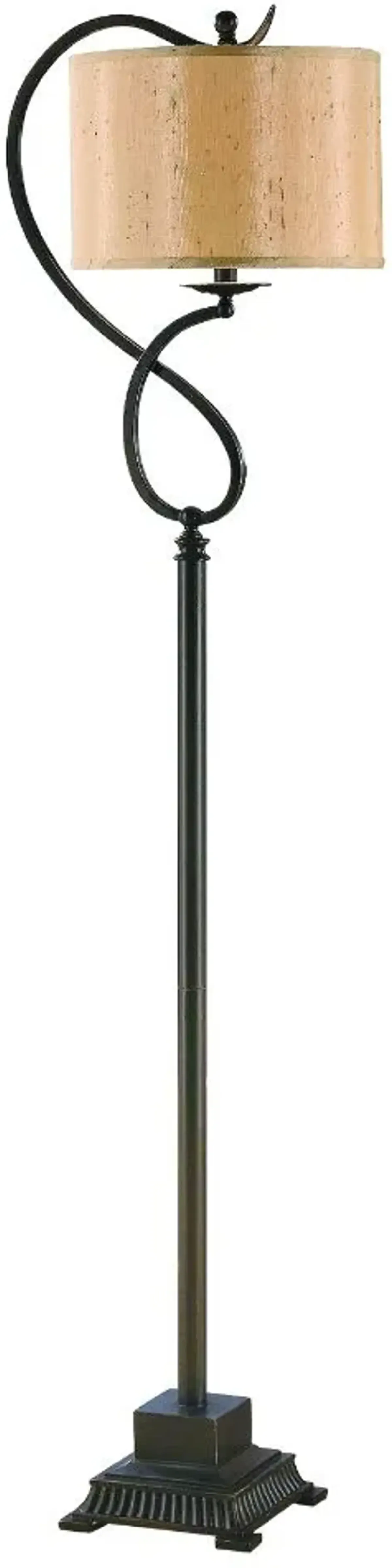 Crestview Collection Echo Bronze Floor Lamp