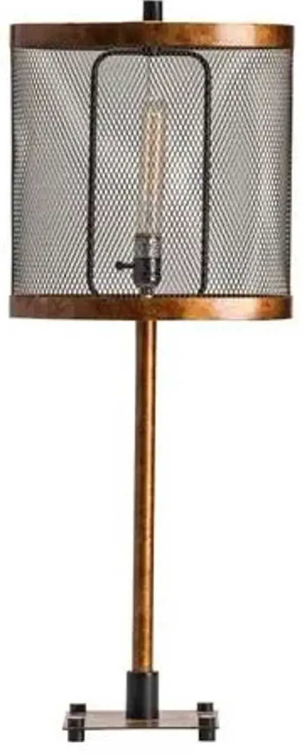 Crestview Collection Webster Golden Bronze Table Lamp