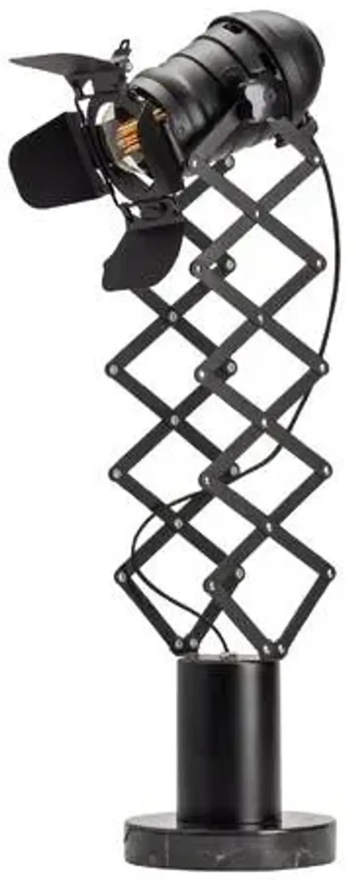 Crestview Collection Directors Studio Black Lamp
