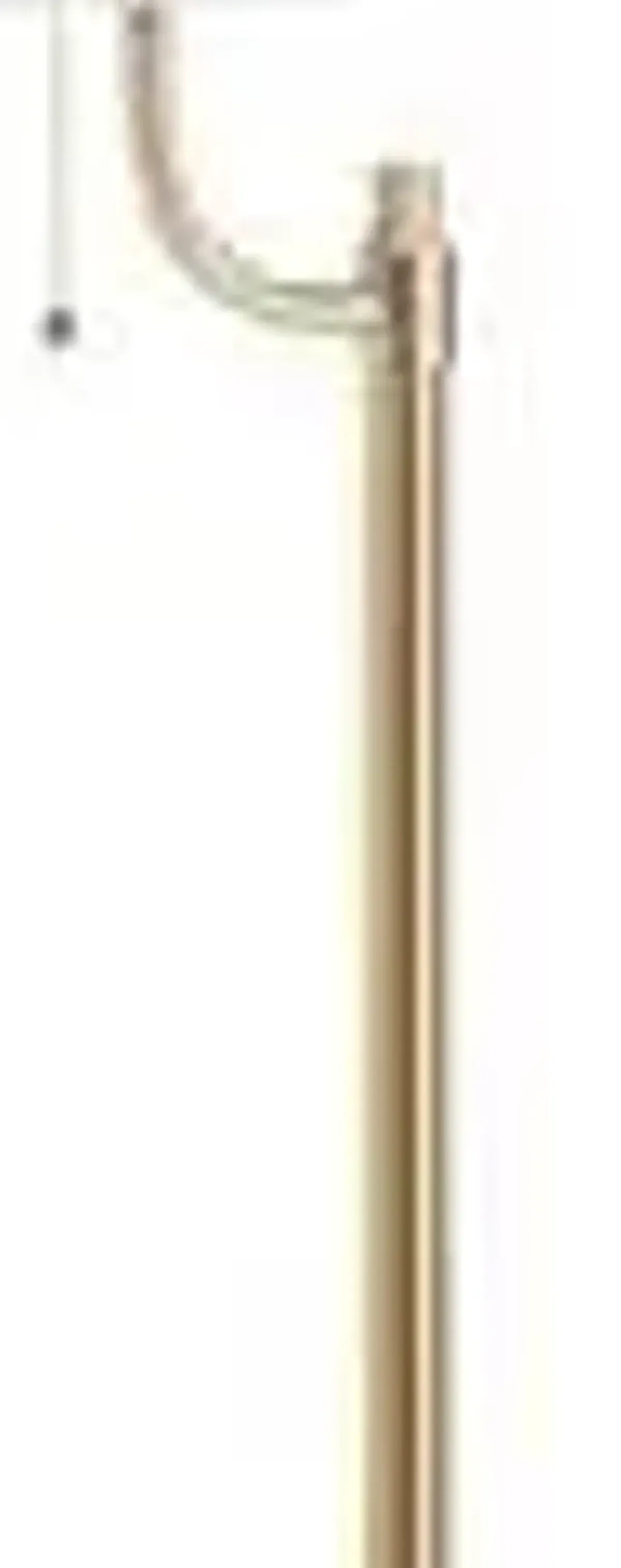 Crestview Collection Nash White Floor Lamp