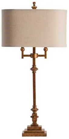 Crestview Collection Harper Antique Gold Table Lamp