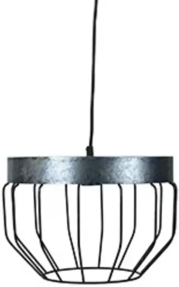 Crestview Collection Hen House Silver Pendant