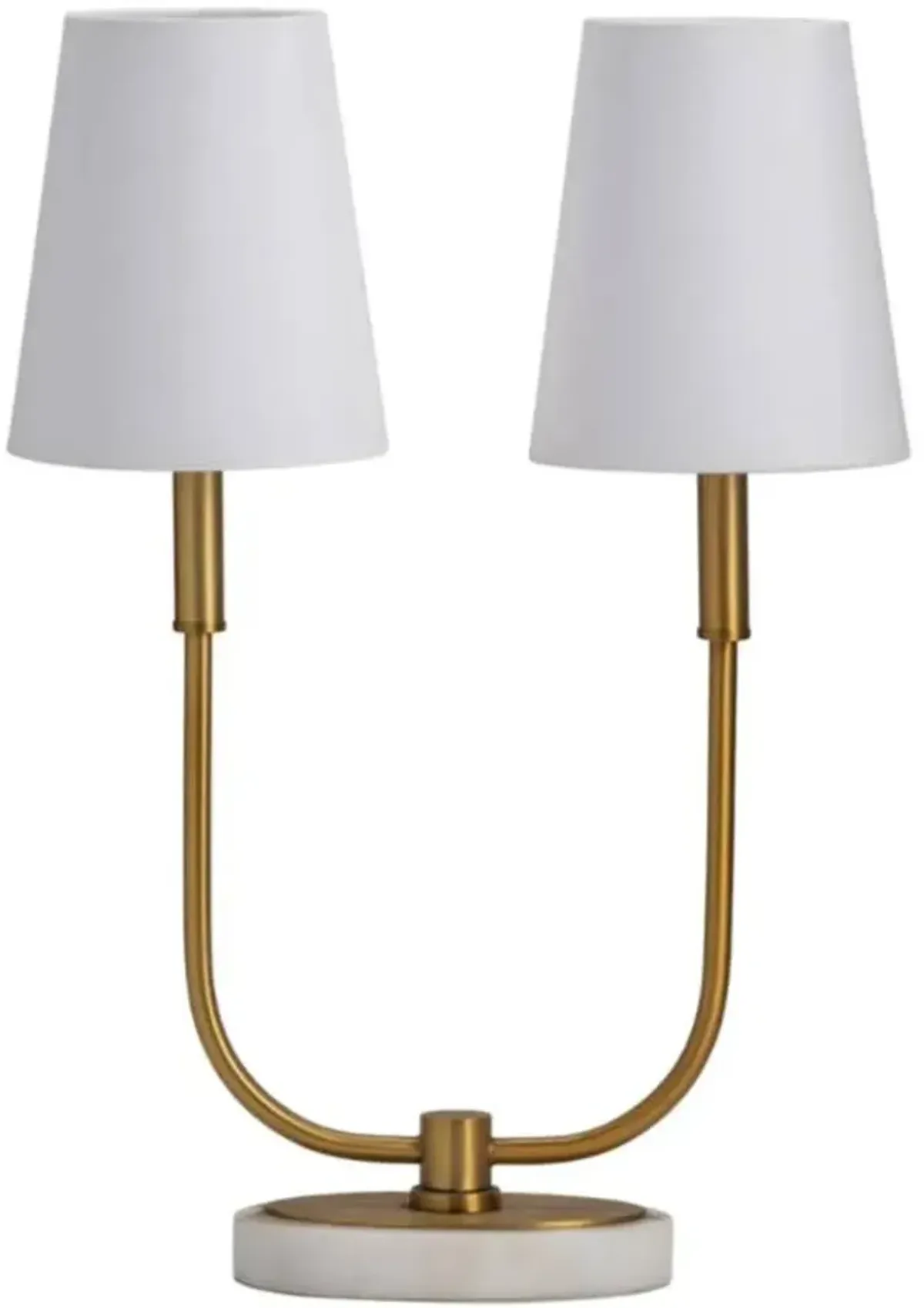 Crestview Collection Hale Brushed Double Light Task Lamp