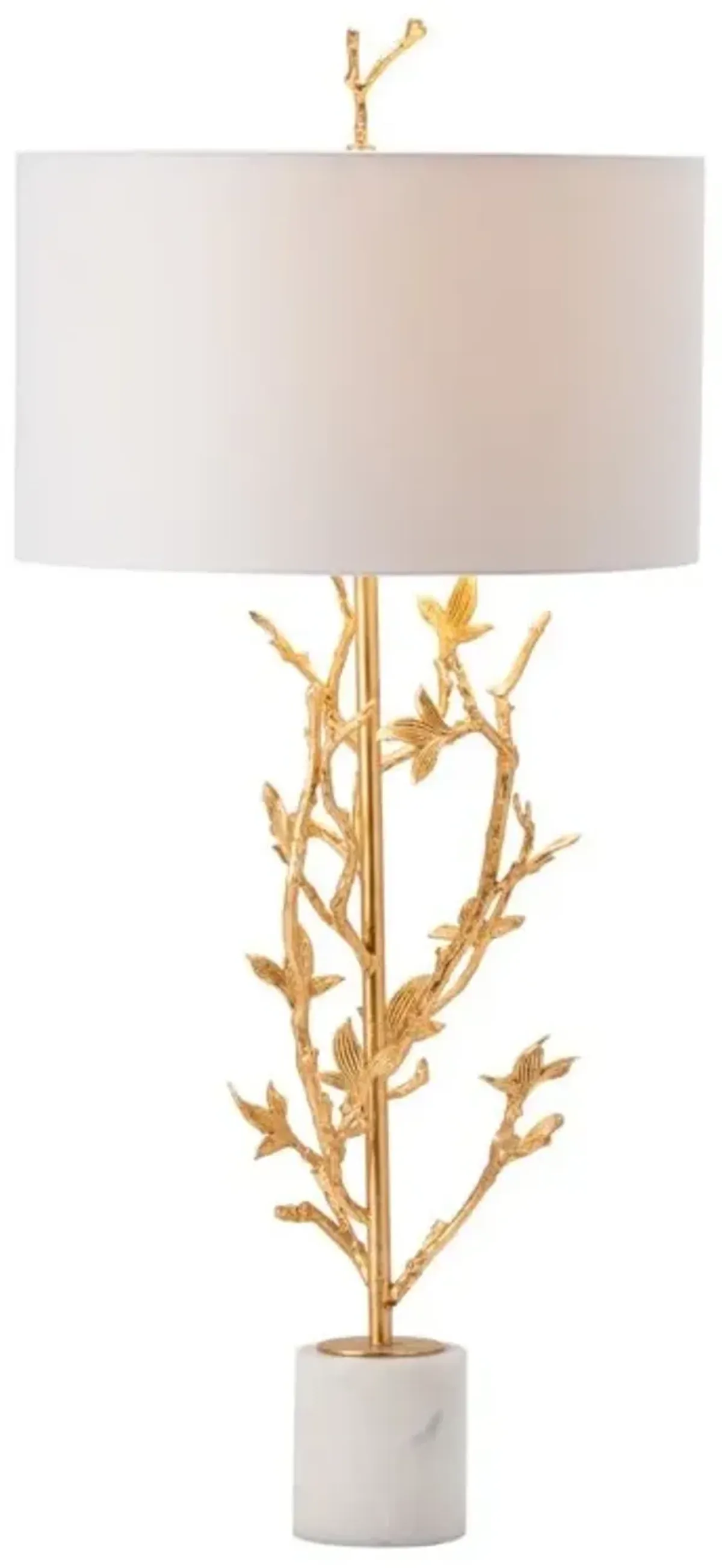 Crestview Collection Chianti Gold Leaf Table Lamp