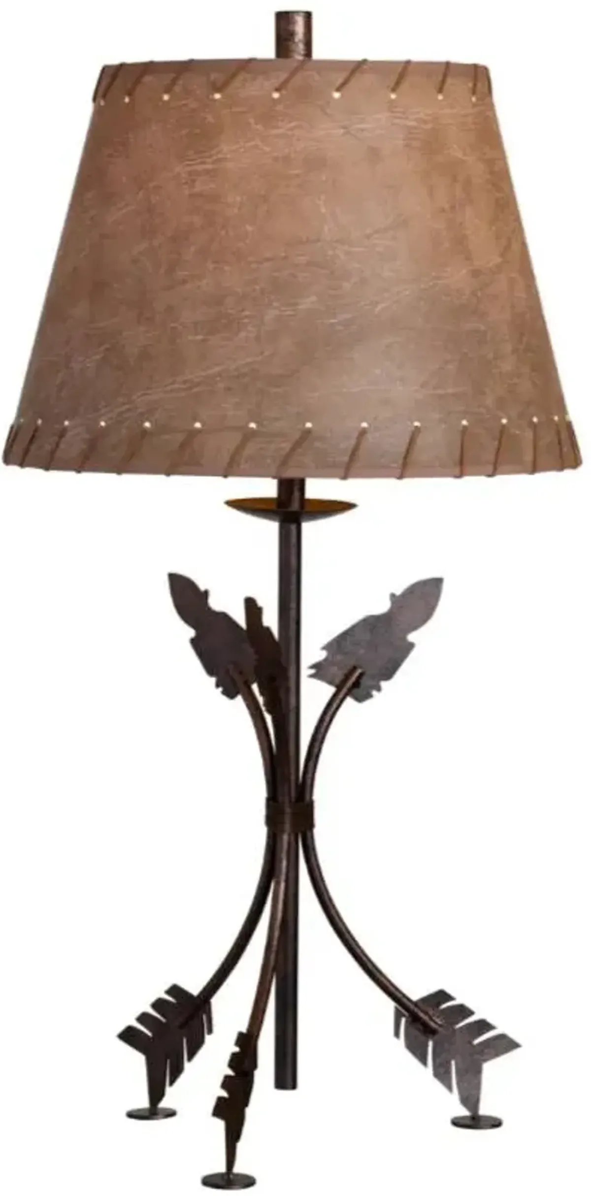 Crestview Collection Bent Arrow Antique Table Lamp