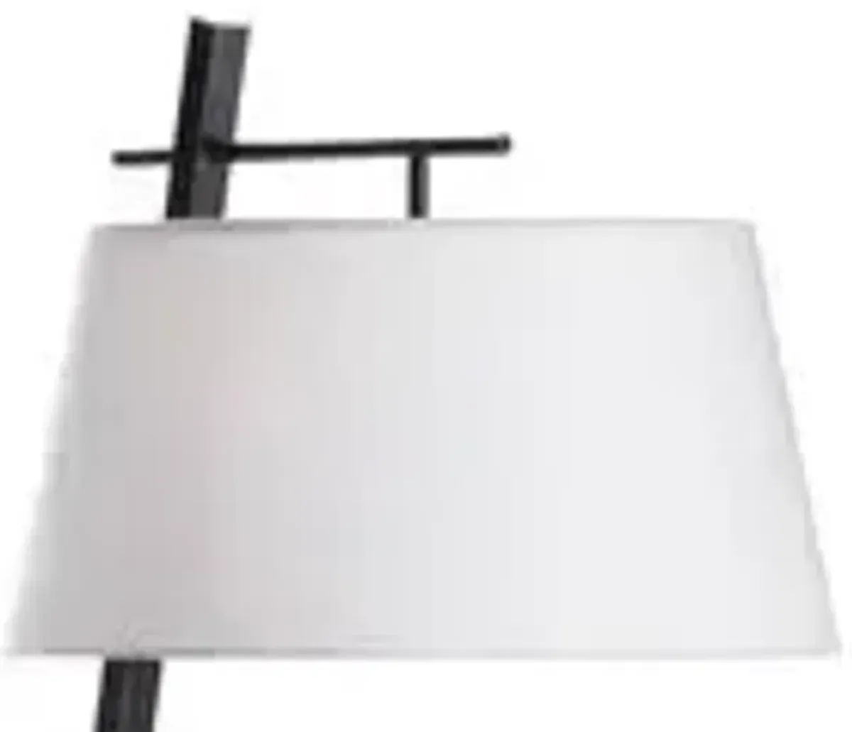 Crestview Collection Bronson Black Floor Lamp