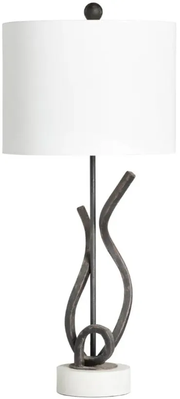 Crestview Collection Nathan Gray Table Lamp