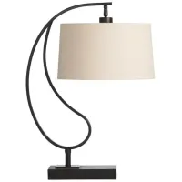 Crestview Collection Julia Black Table Lamp