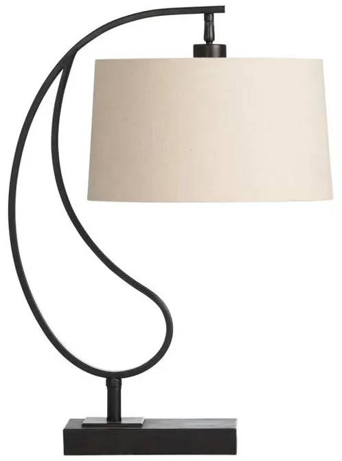 Crestview Collection Julia Black Table Lamp