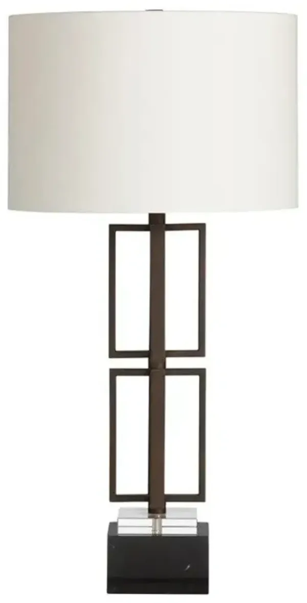 Crestview Collection Hopkins Black Table Lamp