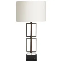 Crestview Collection Hopkins Black Table Lamp