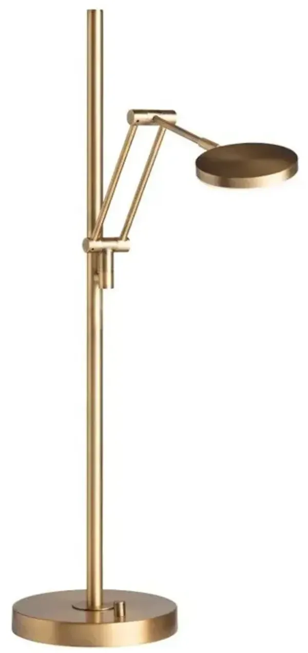 Crestview Collection Barlow Brass Task Lamp