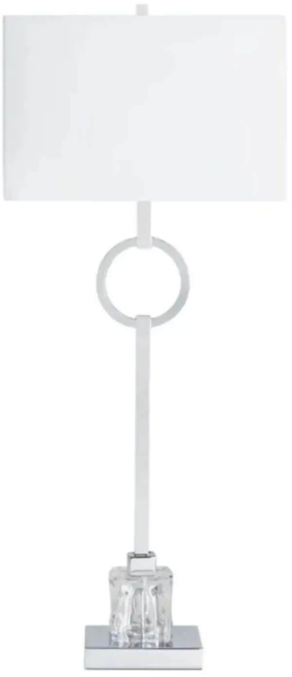 Crestview Collection Bowen Silver Table Lamp