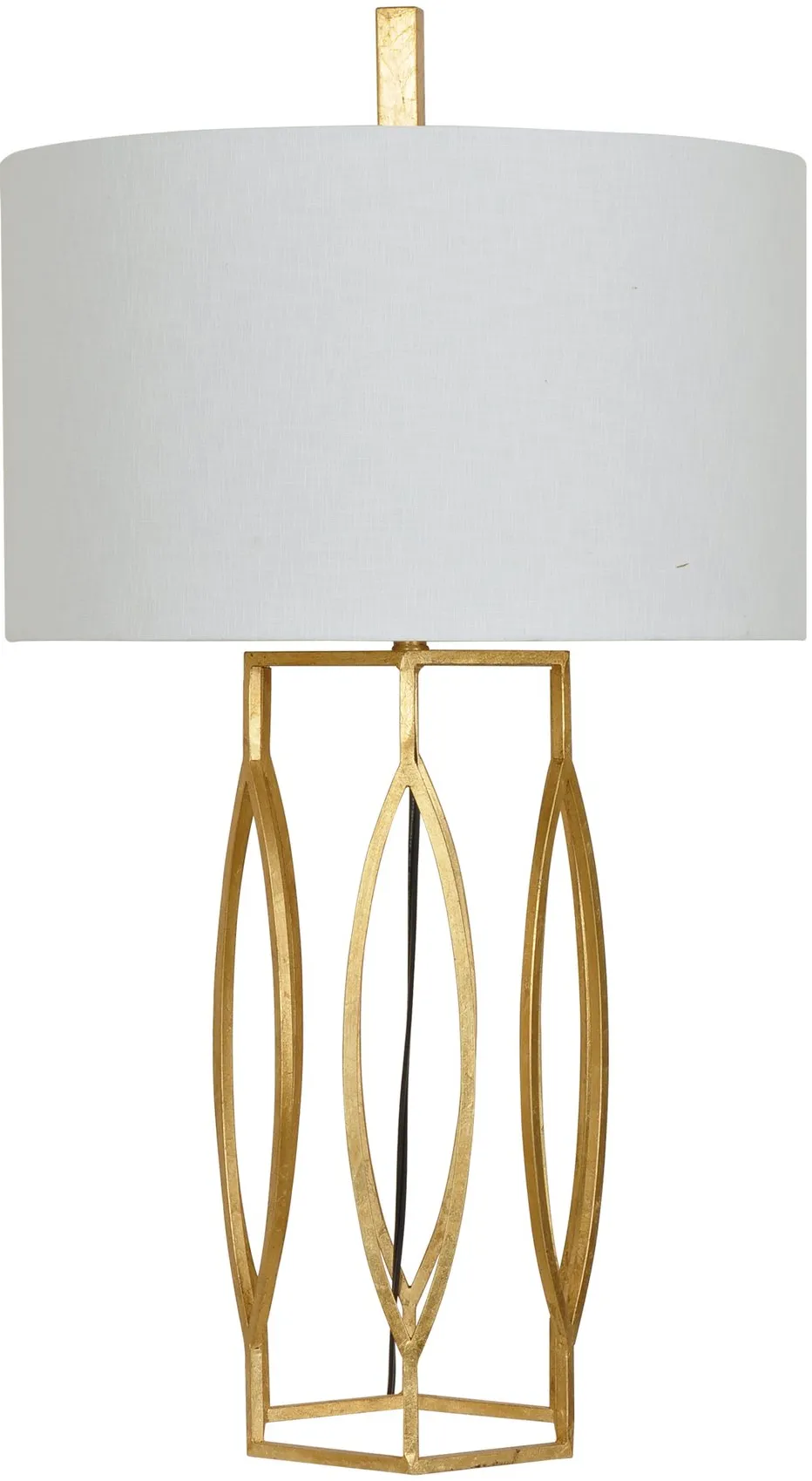 Crestview Collection Global Gold Leaf Table Lamp
