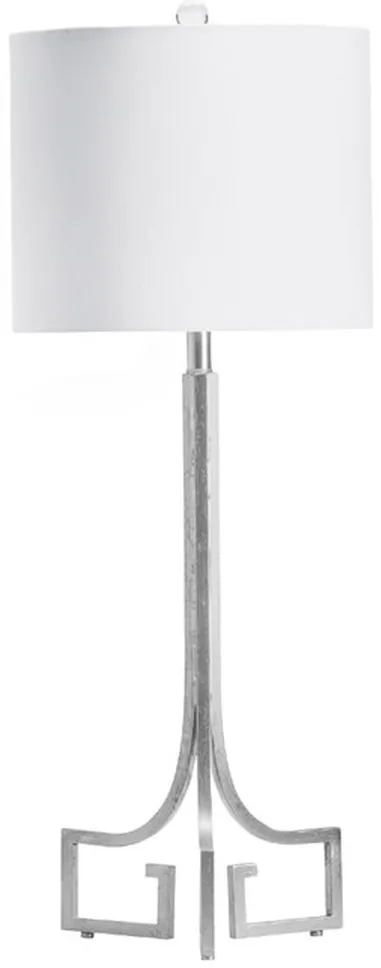 Crestview Collection Lux Silver Table Lamp