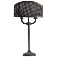 Crestview Collection Brooks Rusted Finish Table Lamp