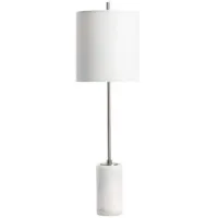 Crestview Collection Jenna Natural White Table Lamp