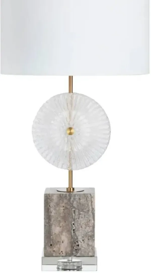 Crestview Collection Giovanni Gray Table Lamp