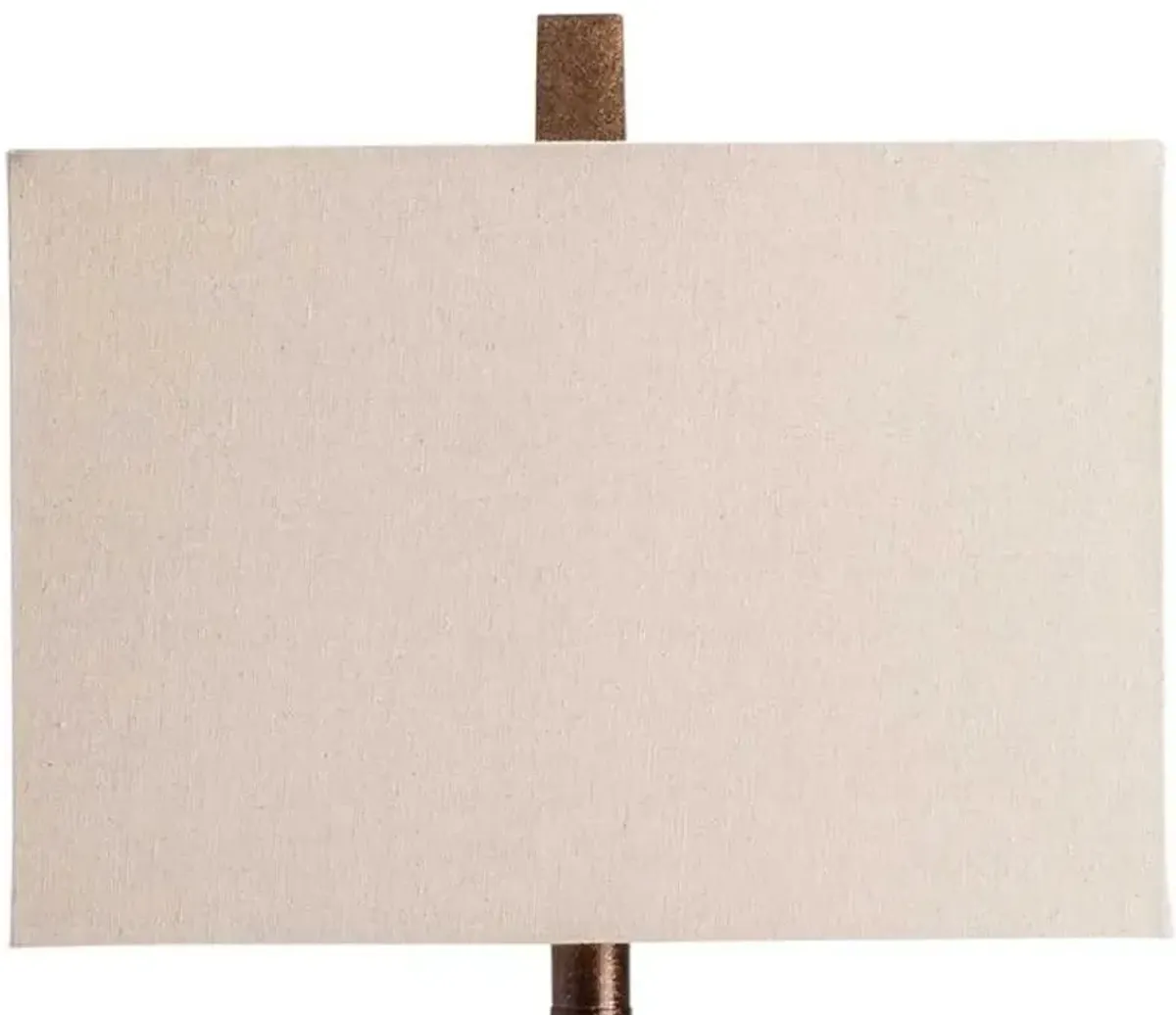 Crestview Collection Chatham Antique Yellow Table Lamp