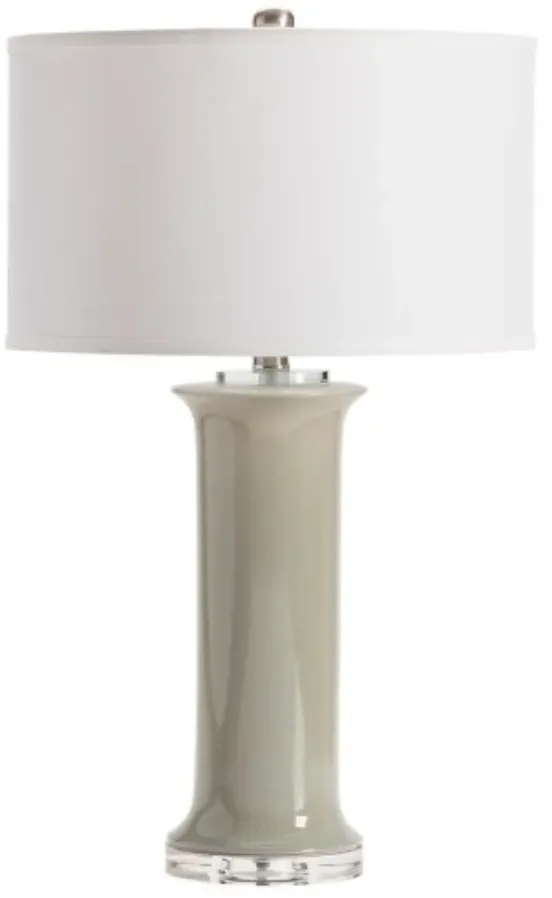 Crestview Collection Piston Gray Table Lamp