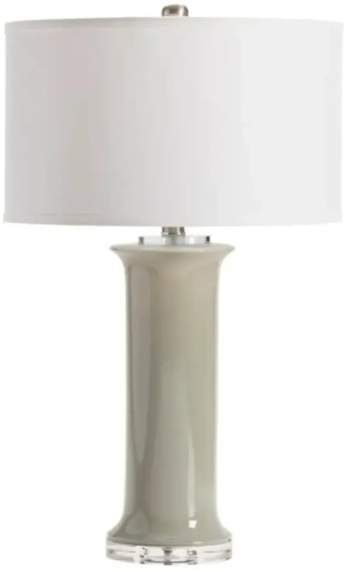 Crestview Collection Piston Gray Table Lamp