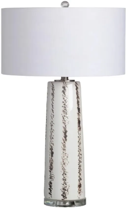 Crestview Collection Neptune White Table Lamp