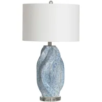 Crestview Collection Janice Blue Table Lamp
