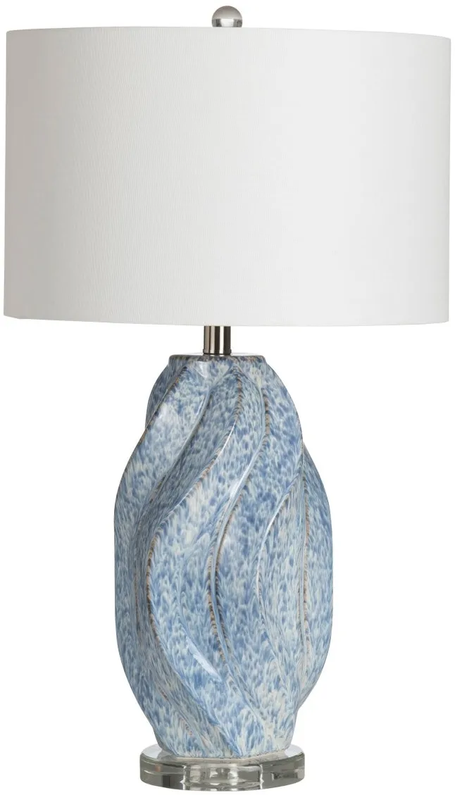 Crestview Collection Janice Blue Table Lamp