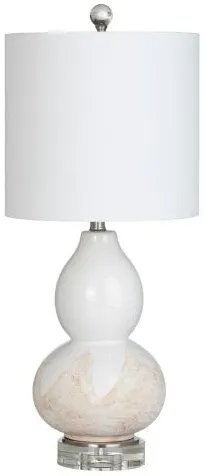 Crestview Collection Ainsley White Table Lamp