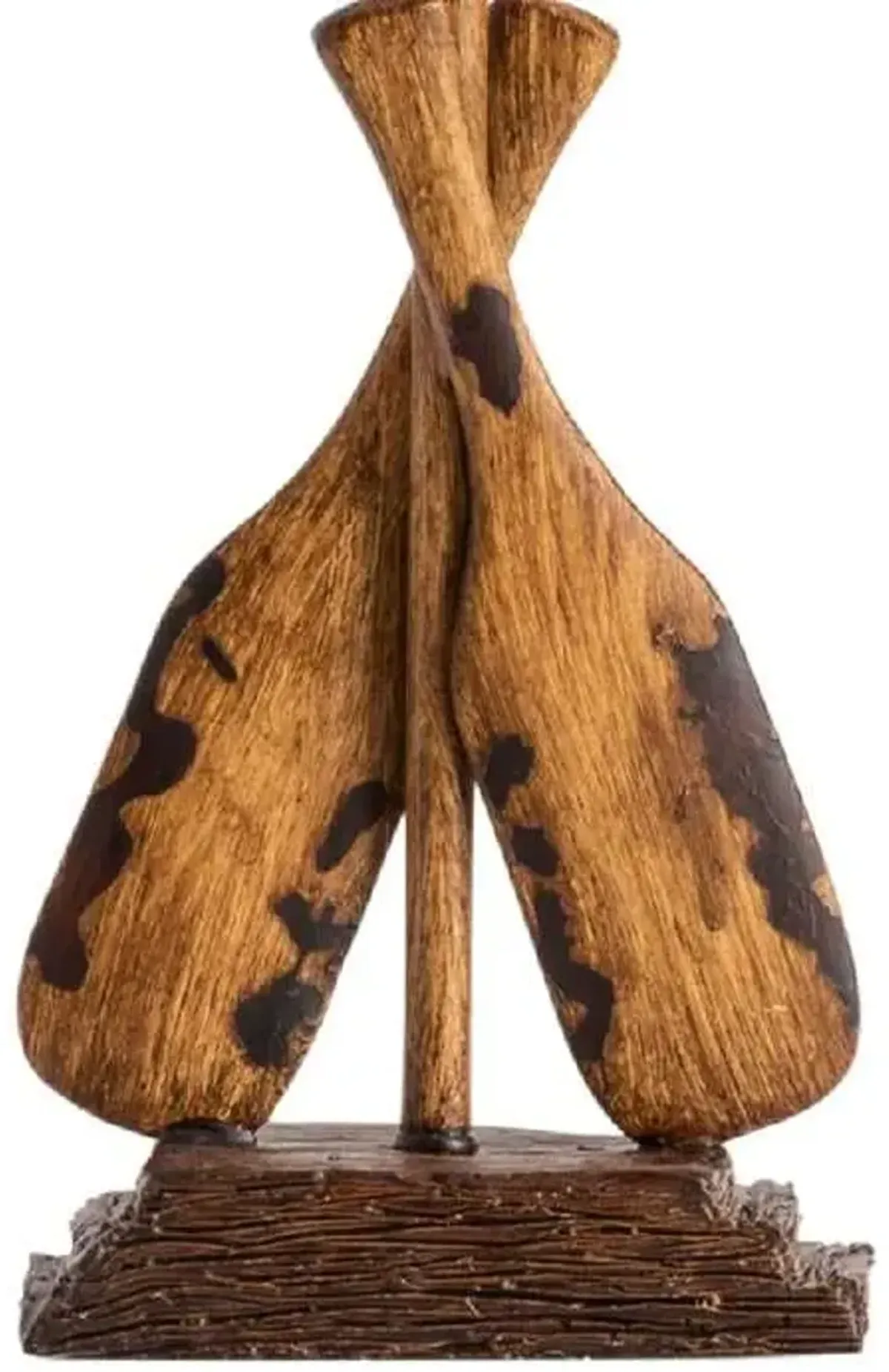 Crestview Collection Oar Resin Old Oar Accent Lamp