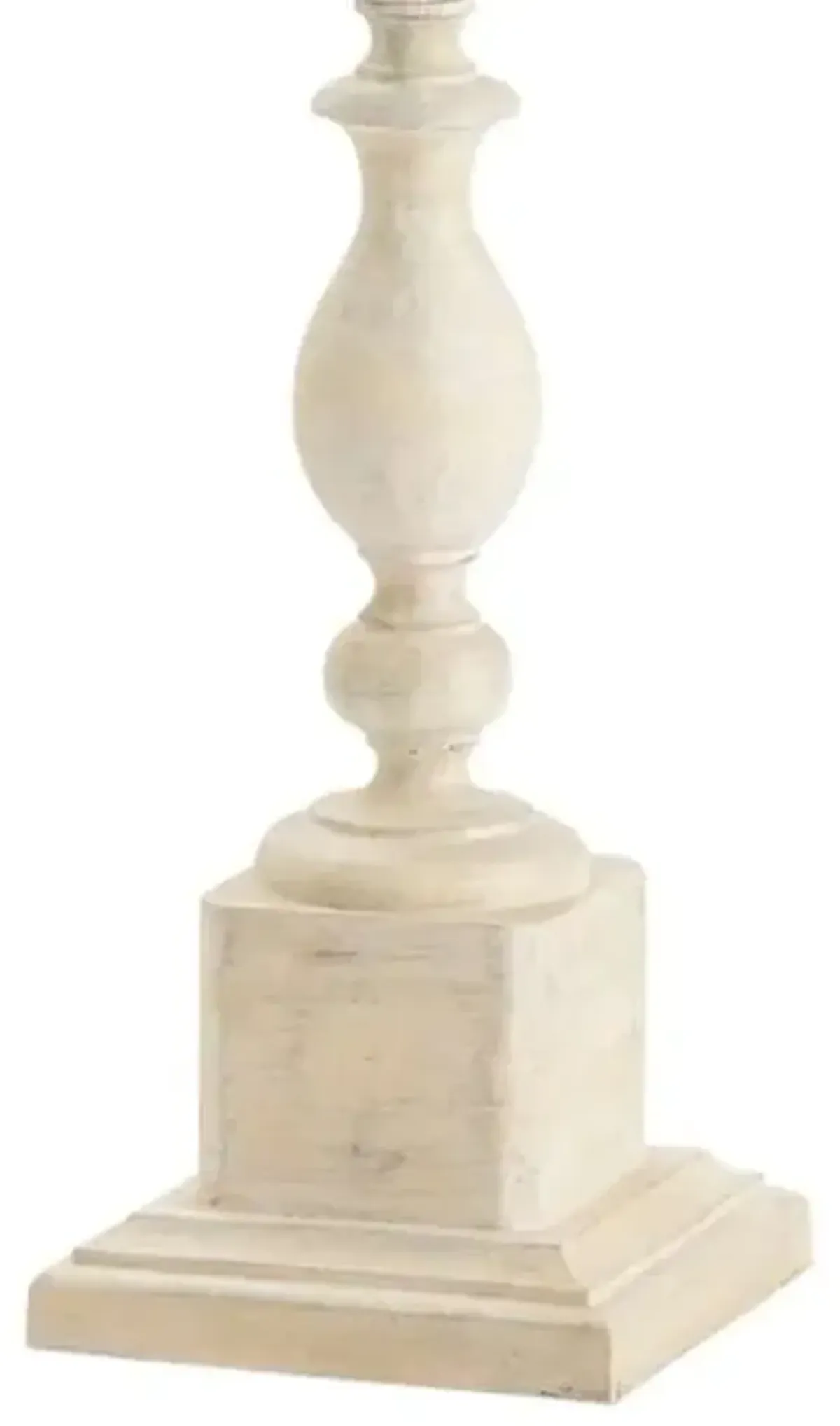 Crestview Collection White Wash Floor Lamp