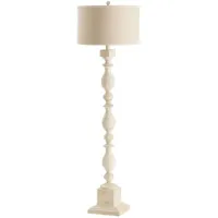 Crestview Collection White Wash Floor Lamp