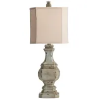 Crestview Collection Daryl Antique Blue & Green Table Lamp