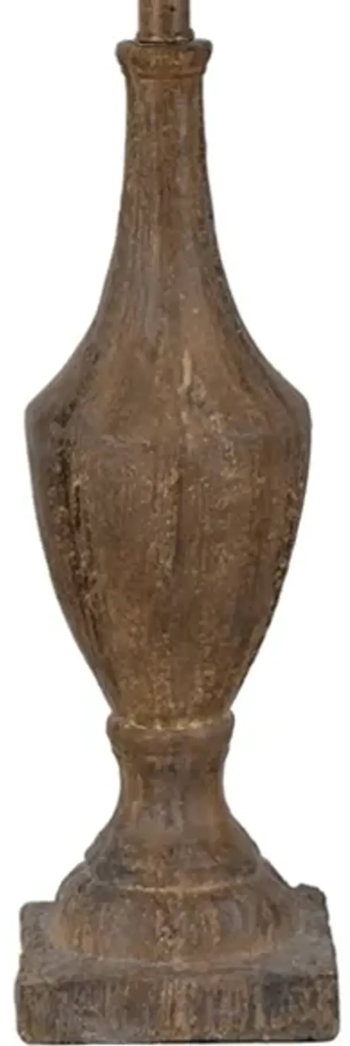 Crestview Collection Rustic Finial Rustic Cast Iron Buffet Lamp