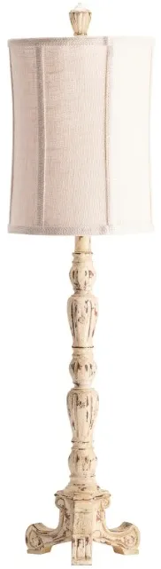 Crestview Collection Roche Beige/Off-White Table Lamp